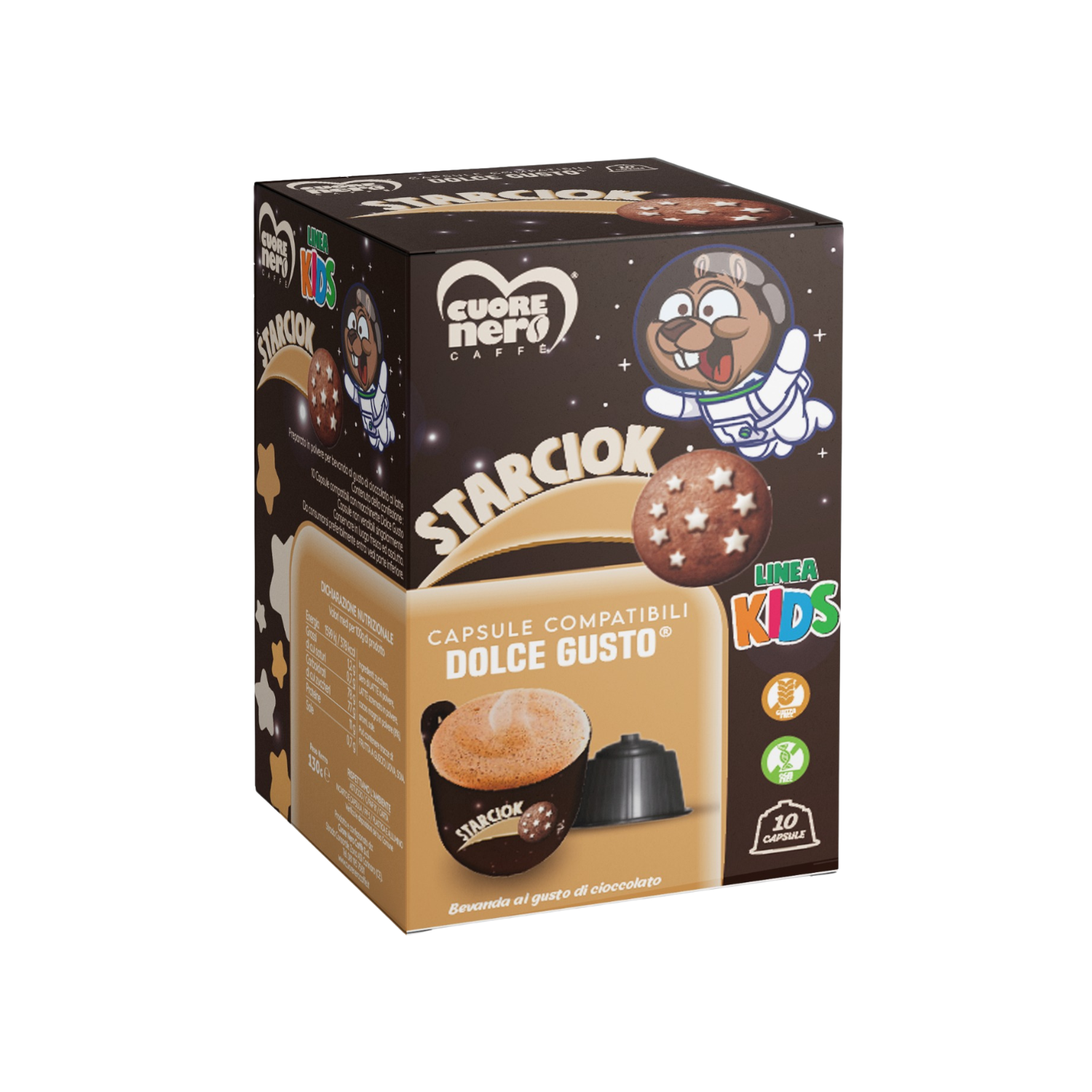 Starciok – Cioccolato Stellare (Capsule Dolce Gusto)