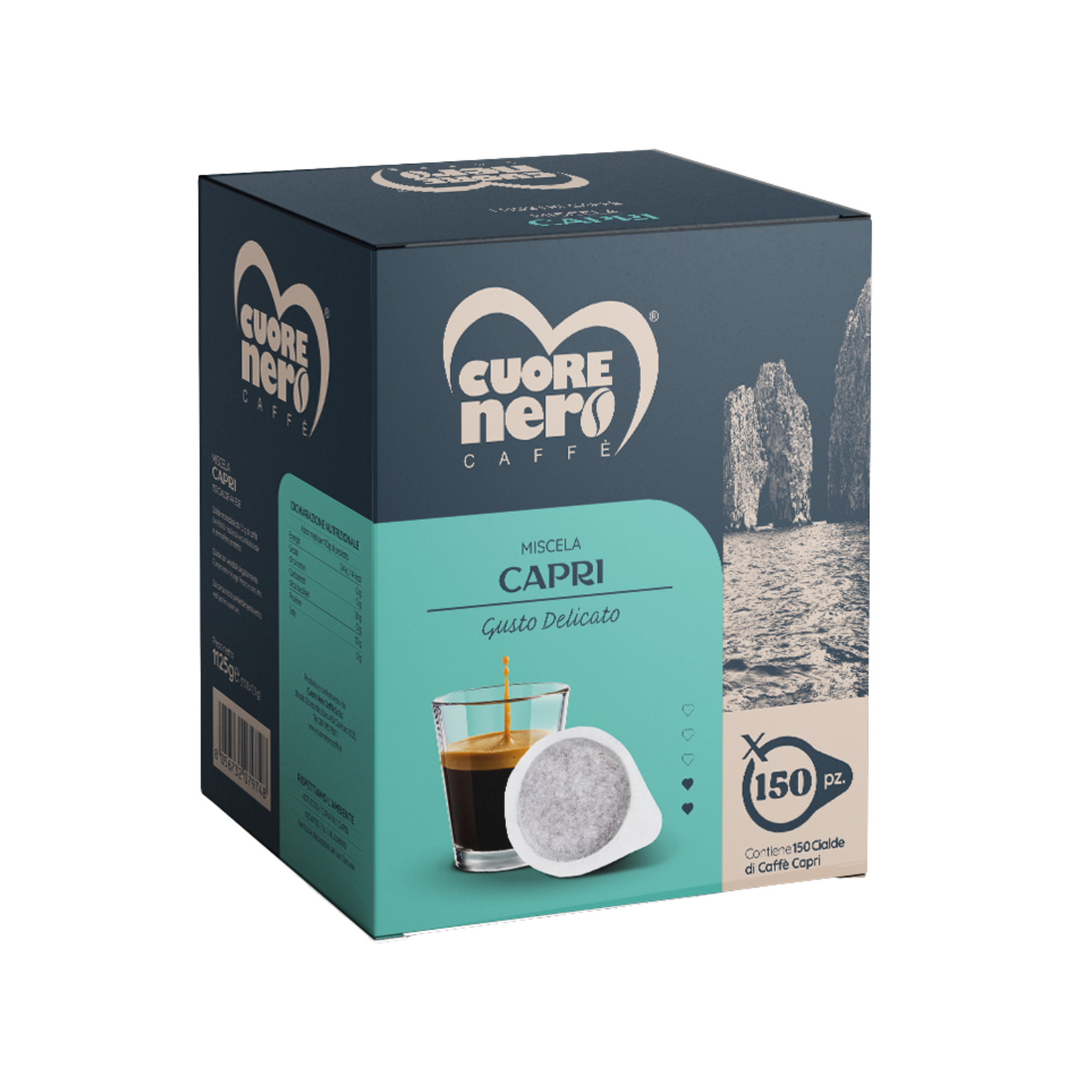 Capri Cialde Gusto Delicato 150pz